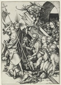 Le Christ aux limbes - Martin Schongauer