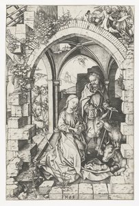 La naissance du Christ - Martin Schongauer