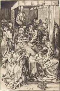 La Mort de la Vierge - Martin Schongauer