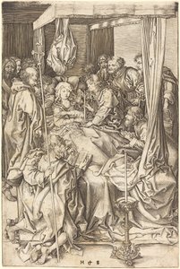 La Mort de la Vierge - Martin Schongauer