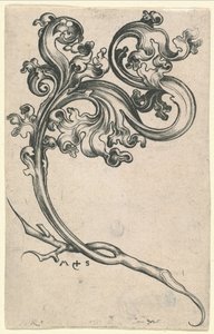 Ornement de Feuille - Martin Schongauer