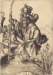Saint Christophe - Martin Schongauer