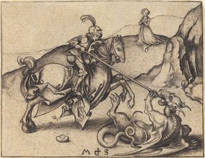 Saint Georges - Martin Schongauer