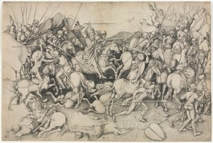 Saint Jacques et les Sarrasins, 15ème siècle - Martin Schongauer