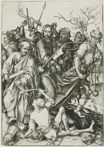 La trahison du Christ, de La Passion - Martin Schongauer