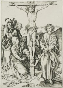 La Crucifixion, de La Passion - Martin Schongauer