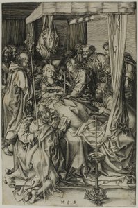 La mort de la Vierge - Martin Schongauer