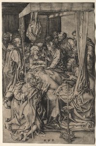 La Mort de la Vierge - Martin Schongauer