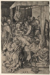 La Mort de la Vierge - Martin Schongauer