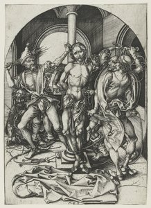 La Flagellation - Martin Schongauer