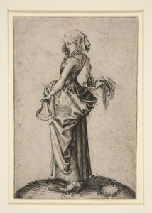 La Vierge folle - Martin Schongauer