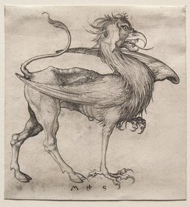 Le Griffon, 1400s - Martin Schongauer