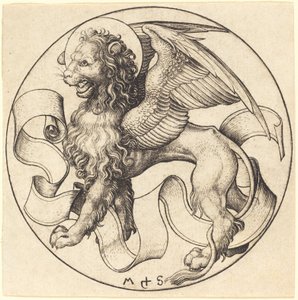 Le Lion de Saint Marc - Martin Schongauer