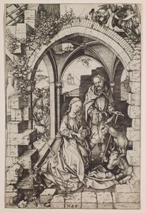 La Nativité - Martin Schongauer
