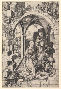 La Nativité - Martin Schongauer