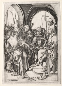 La Passion : Christ devant Anne - Martin Schongauer