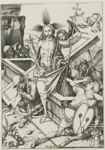 La Résurrection, de La Passion - Martin Schongauer