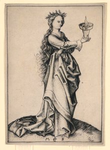 La troisième vierge sage - Martin Schongauer