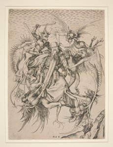 Les Tribulations de Saint Antoine - Martin Schongauer
