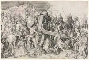 Le portement de la croix - Martin Schongauer