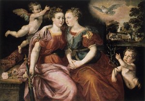 Paix et Justice, 16e siècle - Maarten de Vos