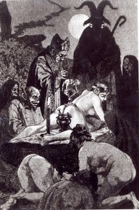 Une messe noire, 1911 - Martin van Maele
