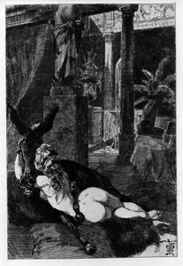 Lucius se transforme accidentellement en âne. Métamorphoses (L
