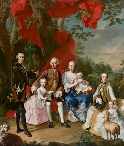La famille du comte Nikolaus Pálffy von Erdőd - Martin van Meytens d. J.