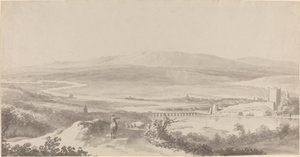Panorama du Danube près de Grinzing - Martin von Molitor