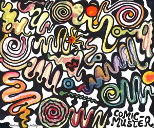 Motif de bande dessinée - Martina Konitzky