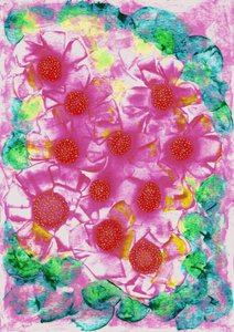 Les fleurs dans le jardin - Martina Konitzky