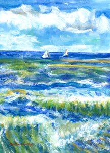 Saintes-Maries-de-la-Mer (Hommage à Vincent van Gogh)