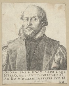 Portrait de Georg Eder - Martino Rota
