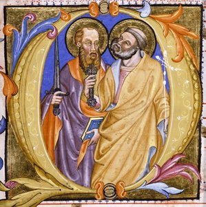 Saints Pierre et Paul, vers 1400 - Martino de Bartolomeo