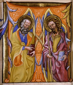 Saints Philippe et Jacques, vers 1400