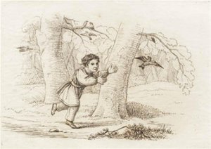 Illustration pour "Cinquante fables pour enfants" de Hey - Martinus Rørbye