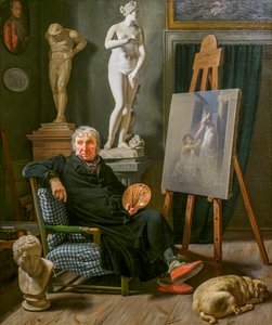 Le peintre Christian August Lorentzen - Martinus Rorbye
