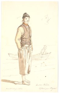 Anders Kruse. Pêcheur à Skagen