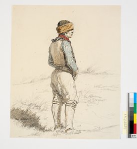 Le pêcheur Lars Gayhede à Skagen - Martinus Rørbye