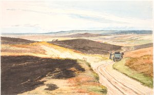 Chemin creux à Tolne bakker, Vendsyssel, 21 mai 1833 - Martinus Rørbye