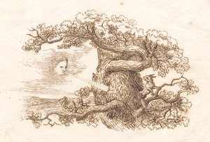 Illustration pour "Halvhundrede Fabler for Børn" de Hey - Martinus Rørbye