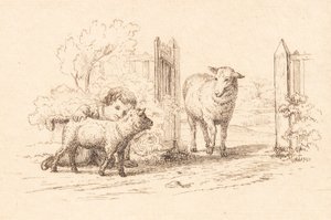 Illustration pour "Cinquante Fables pour Enfants" de Hey - Martinus Rørbye