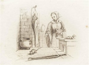 Illustration pour "Cinquante fables pour enfants" de Hey - Martinus Rørbye