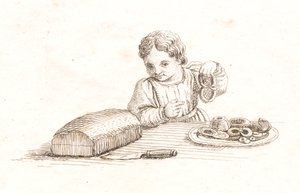 Illustration pour "Cinquante fables pour enfants" de Hey - Martinus Rørbye