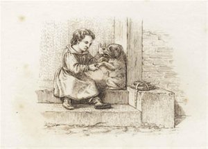 Illustration pour "Cinquante fables pour enfants" de Hey