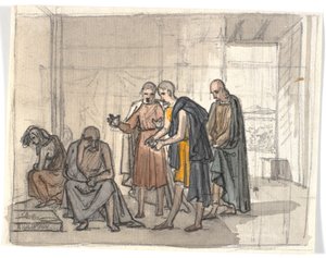 Job et ses amis - Martinus Rørbye