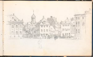 Partie de Kgs. Nytorv - Martinus Rørbye