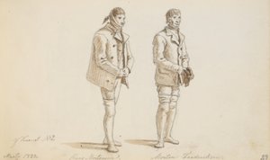 Deux prisonniers de la maison de correction - Martinus Rørbye