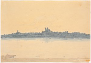 Viborg vue depuis Asmild Klosterhave près de Søndersø