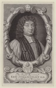Edward Stillingfleet, évêque de Worcester (gravure) - Mary (after) Beale